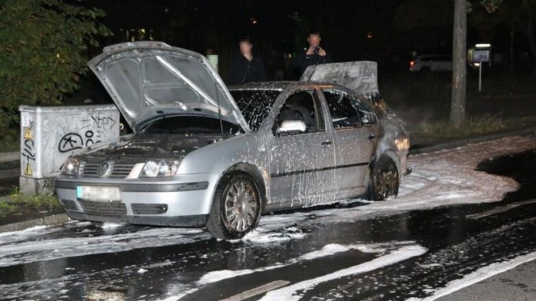 В Берлине подожгли автомобиль турецкого посольства