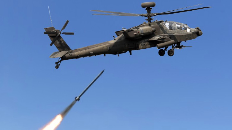 В сети появилось видео атаки советской «Осы» на американский Apache