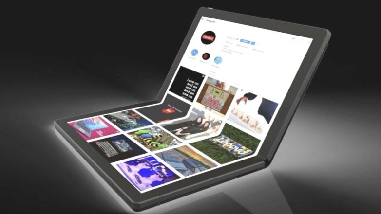 Опубликованы фотографии первого в мире ноутбука с гибким экраном