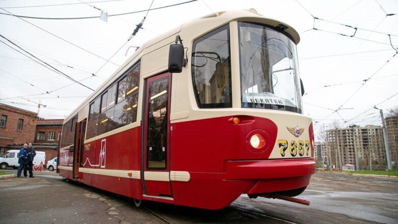 В Петербурге появился «водородный» трамвай