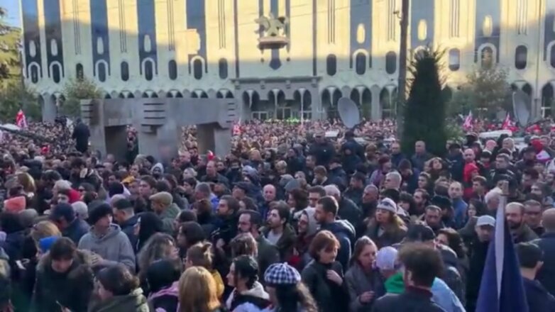 В Грузии снова начались акции протеста