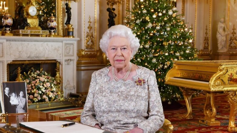 Королева Великобритании Елизавета II Рождество один