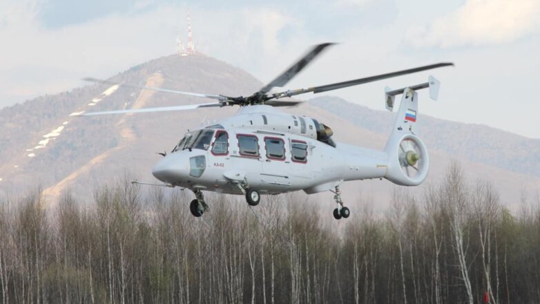 В России проходит испытания новейший вертолёт Ка-62