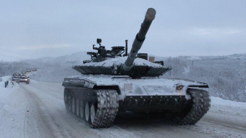 Модернизированные танки Т-80 поступили в российские войска