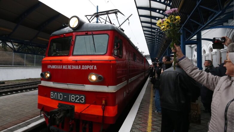 На Украине возбудили дело из-за приезда в Крым поезда из Петербурга