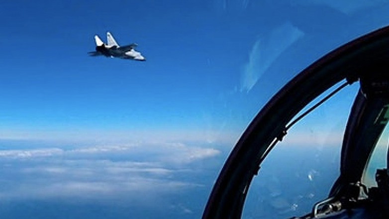 Воздушную дуэль истребителей МиГ-31БМ над Камчаткой сняли на видео