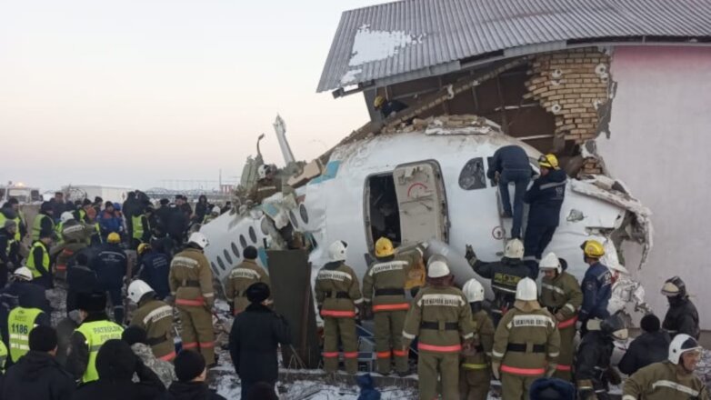 Аэропорт Алма-Аты представил поминутную хронологию крушения самолета Bek Air