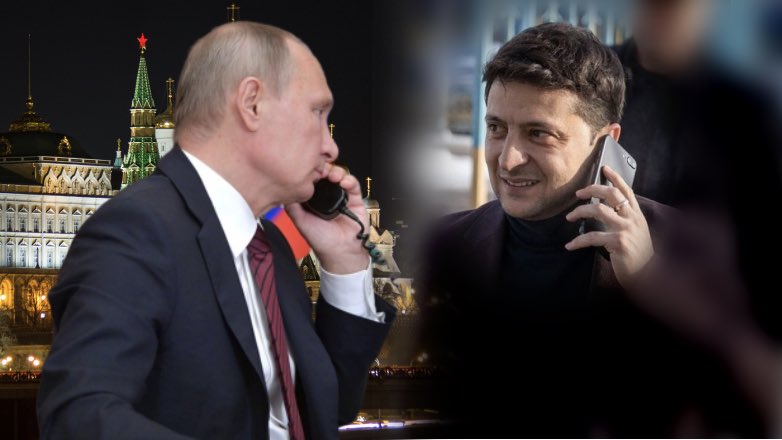 Путин и Зеленский провели телефонный разговор