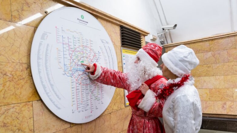 В метро столицы назвали самые необычные находки новогодней ночи