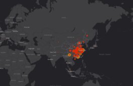 Создана интерактивная карта распространения коронавируса