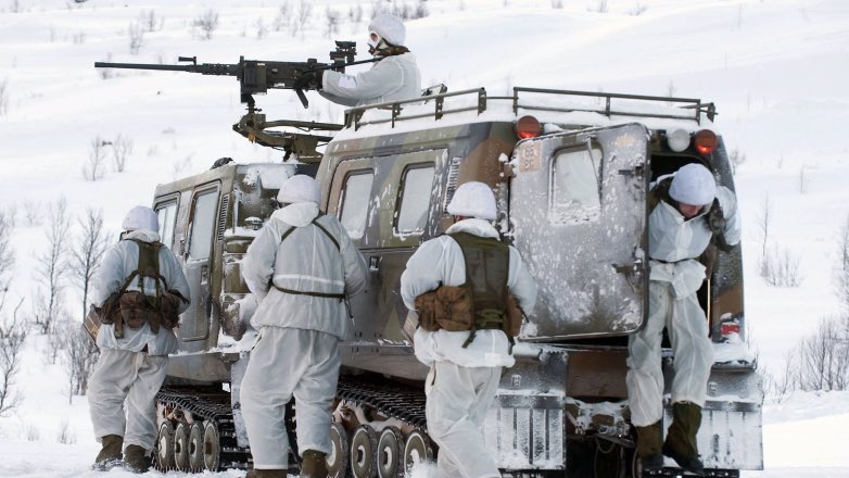 Британская Королевская морская пехота переброшена для учений в Арктику