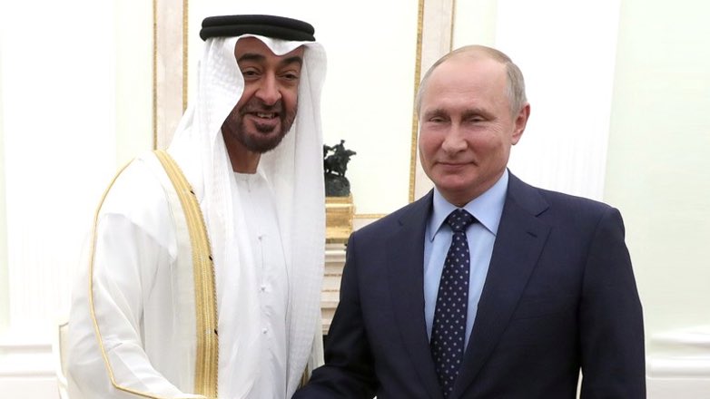 Путин и наследный принц Абу-Даби обсудили ситуацию в Ливии