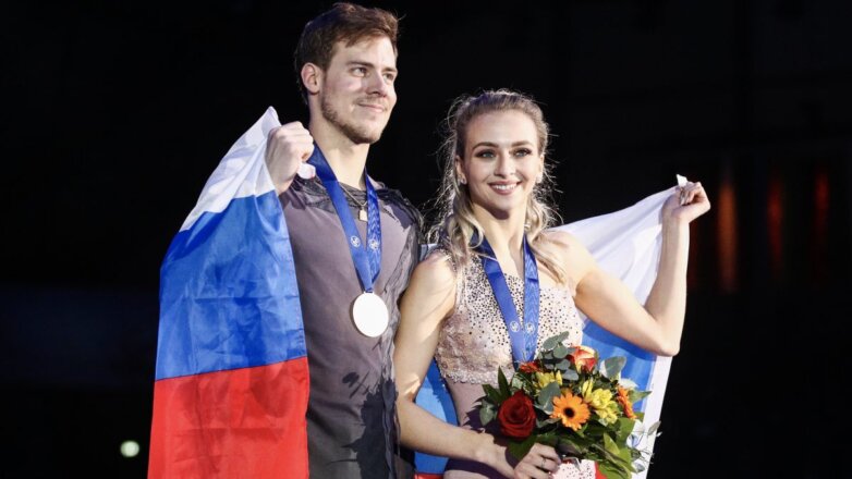 Российские фигуристы Синицина и Кацалапов выиграли чемпионат Европы