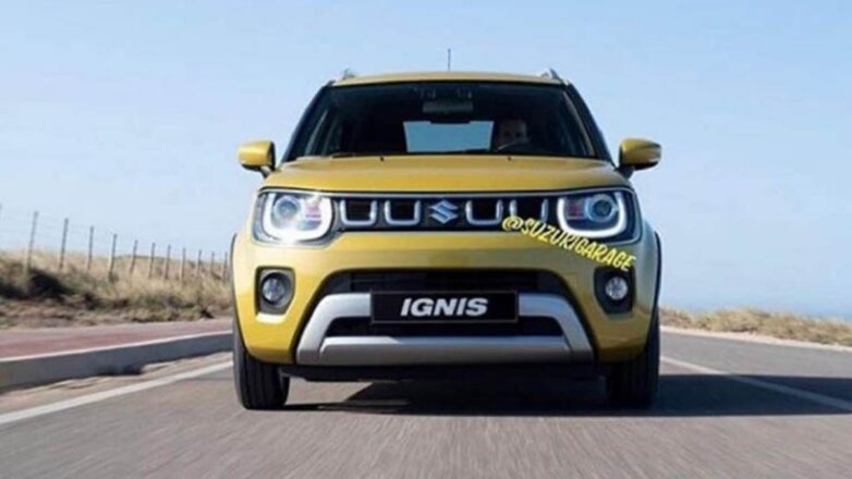 В сети появились первые фото обновленного Suzuki Ignis