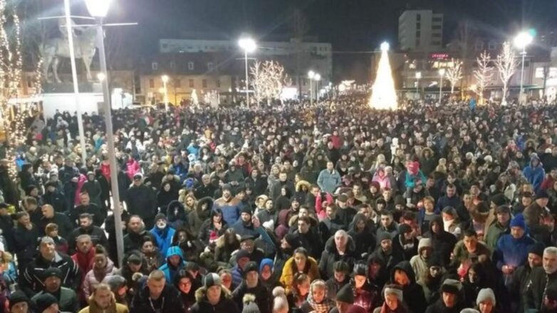 В Черногории в преддверии Рождества прошли акции протеста верующих