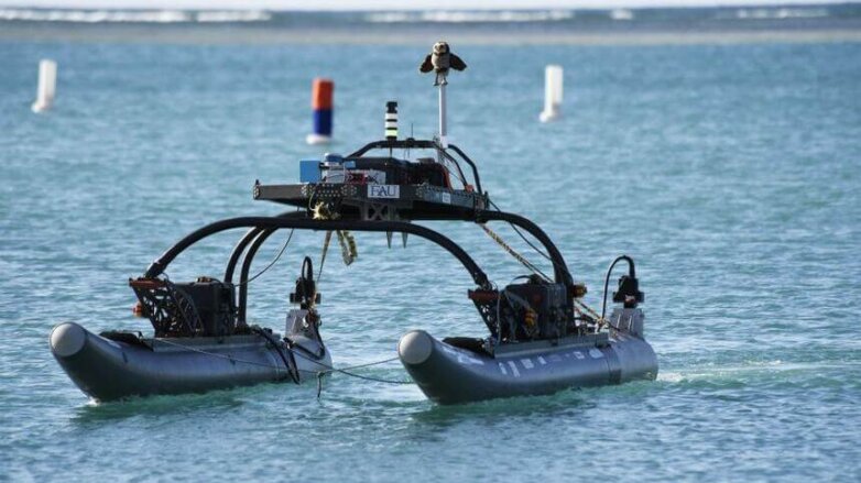 Американскую армию пополнят надводными роботами