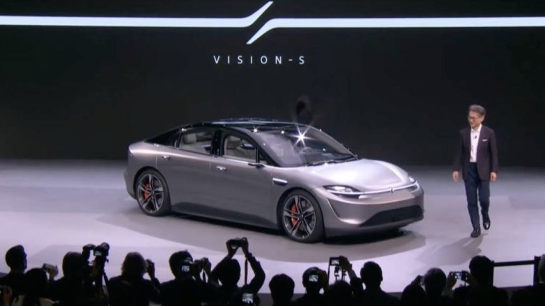 Sony презентовала электромобиль Vision-S