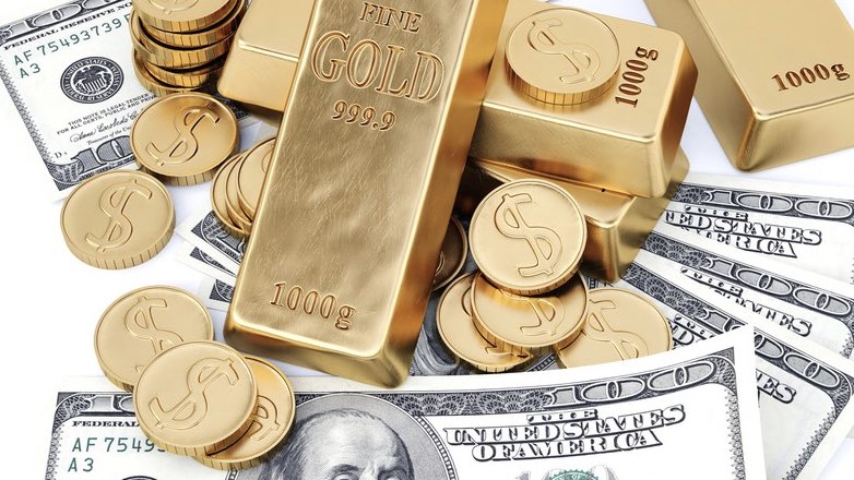 золото и доллары
