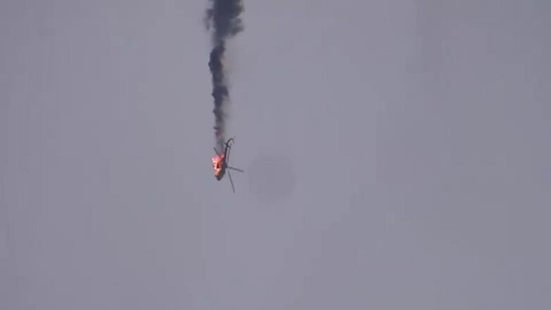 Боевики сбили вертолёт сирийской армии в Идлибе