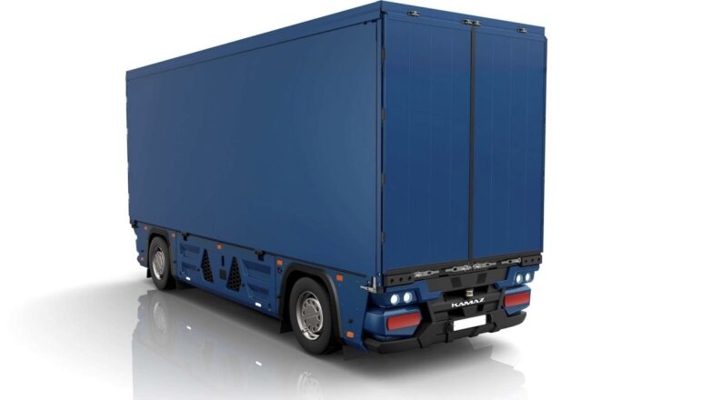 КамАЗ разработал беспилотный грузовик без кабины