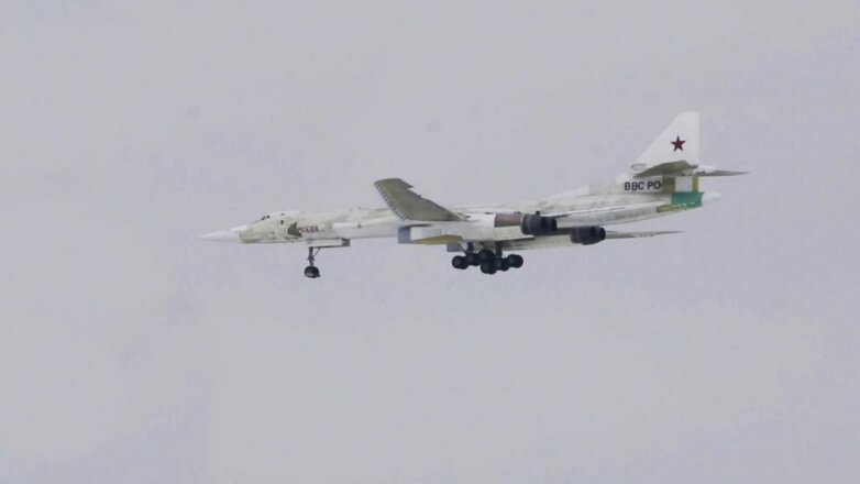 Минобороны показало первый полёт Ту-160М «Белый лебедь»
