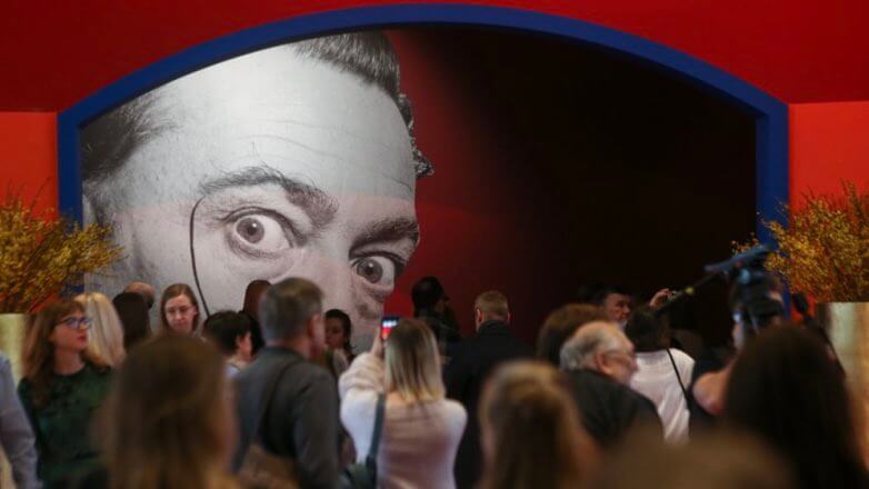 Выставка работ Сальвадора Дали вызвала ажиотаж в Москве