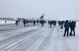 Самолет UTair совершил жёсткую посадку в Усинске