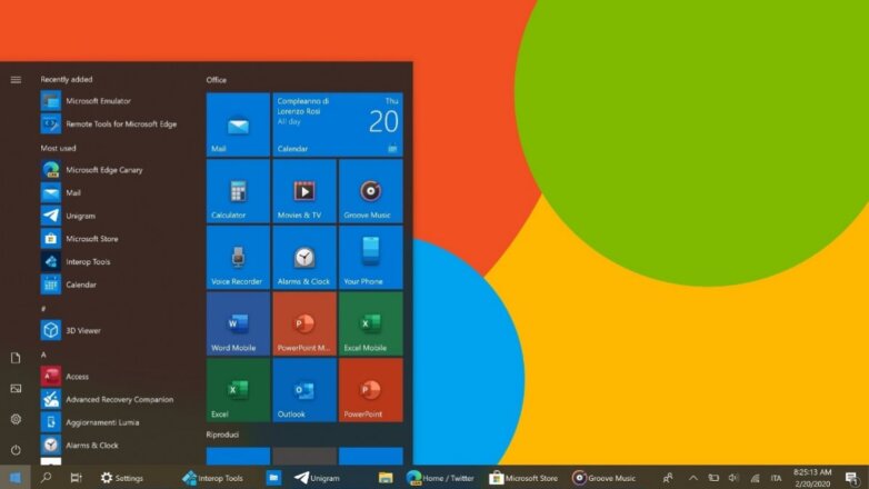 Windows 10 получит преимущества Windows 10X