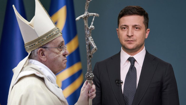 Зеленского назвали в Ватикане «президентом мира»