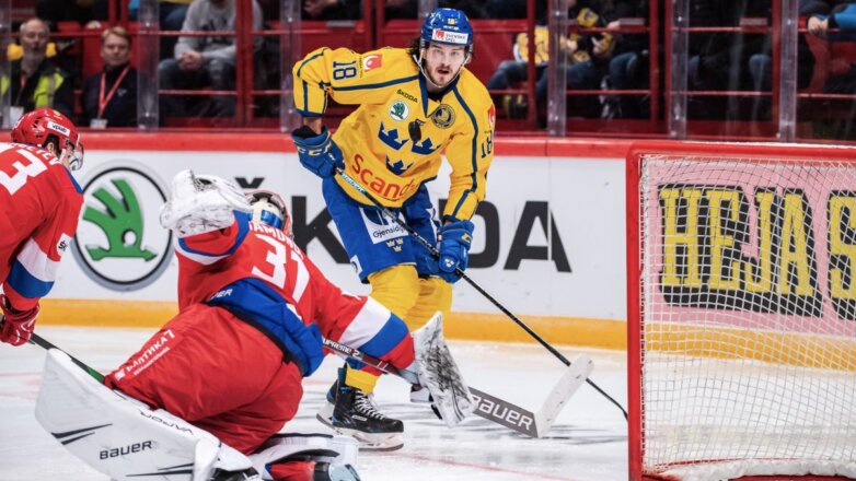 Сборная России по хоккею потерпела ещё одно поражение на Шведских играх