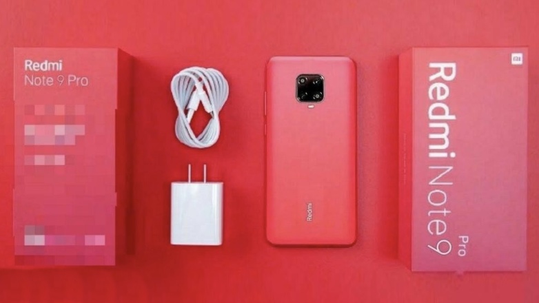 В сети появилось живое фото Redmi Note 9 Pro в красном цвете