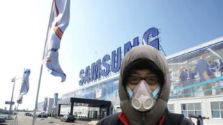 В Южной Корее из-за коронавируса приостановили работу завода Samsung