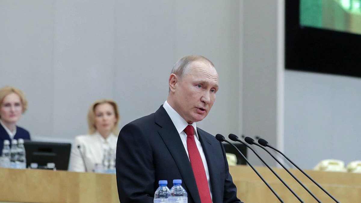 Президент Российской Федерации Владимир Путин Госдума