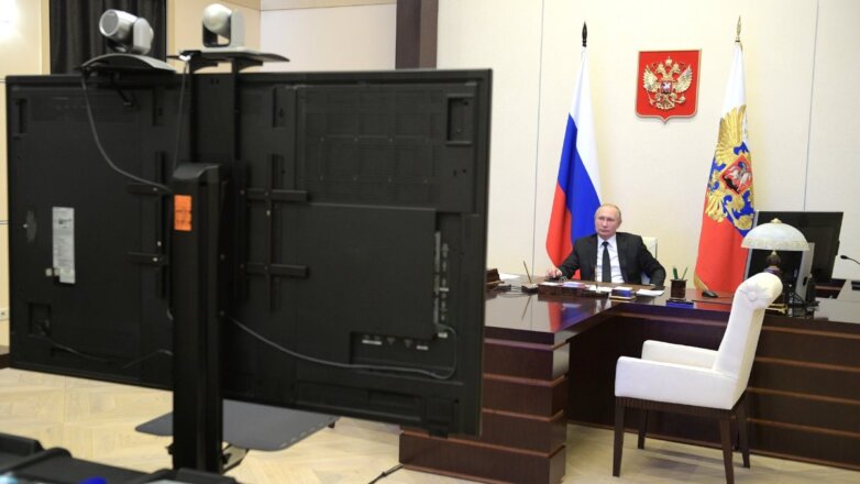 Путин проведет совещание с полпредами в режиме телеконференции