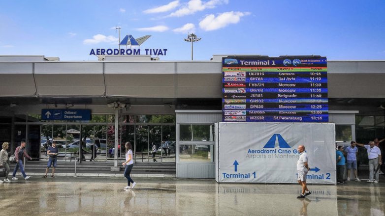 аэропорт Тиват Черногория
