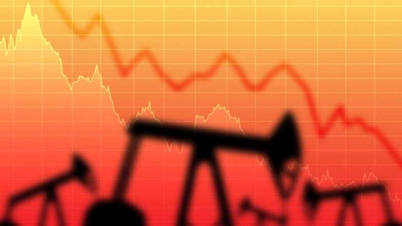 Цена нефти Brent упала ниже $23 за баррель