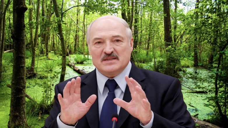 Лукашенко назвал болота Белоруссии здравницей