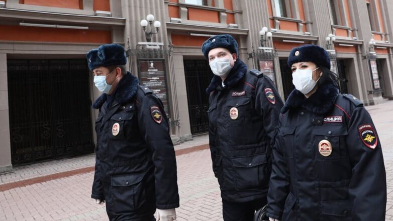 Россия полиция коронавирус карантин патруль