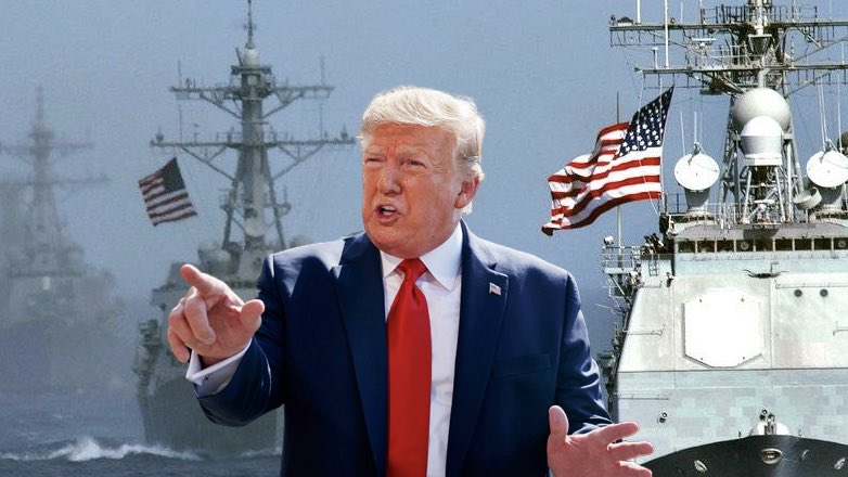 Трамп приказал уничтожать корабли Ирана в случае угрозы для судов США