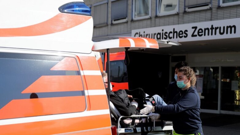 Германия коронавирус скорая помощь один