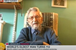 В Великобритании умер самый старый мужчина на Земле