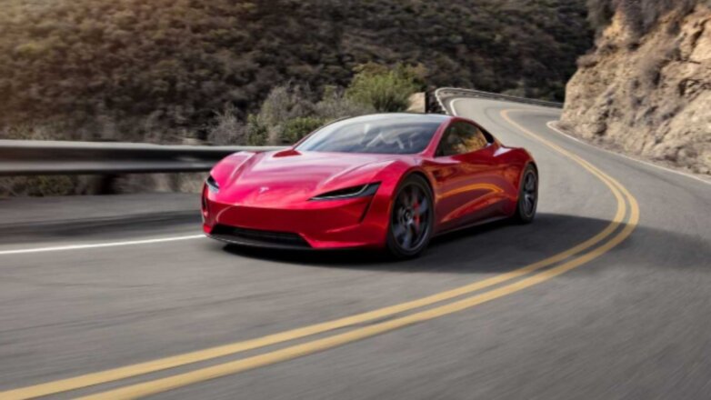 Электромобиль Tesla Roadster получил ускорение на реактивной тяге