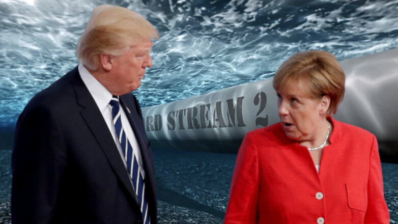 Меркель и Трамп поспорили из-за «Северного потока-2»