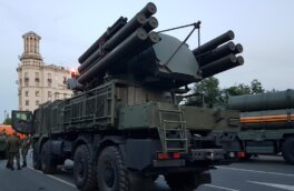 «Панцирь-СМ» с новейшими ракетами замечен на репетиции парада Победы