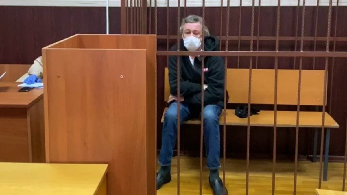 Актёр Михаил Ефремов в Таганском районном суде