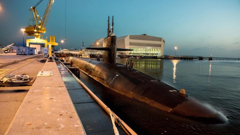Атомная подводная лодка США класса "Огайо" прибыла на Ближний Восток