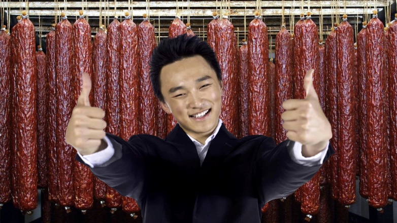 В Китае признались в любви российской колбасе