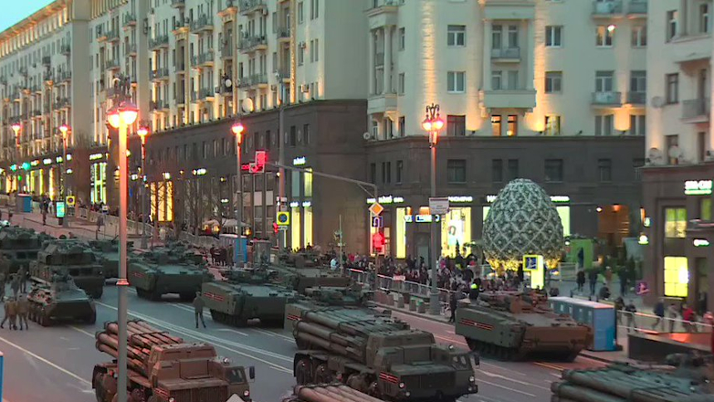 В Москве провели генеральную репетицию парада Победы