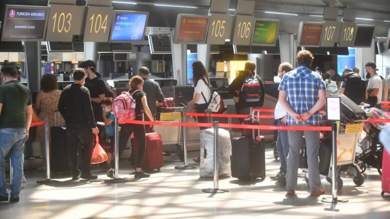 Аэропорт терминал регистрация на рейс авиабилеты багаж один