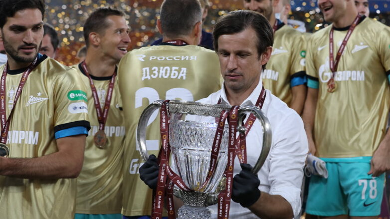 Футболисты «Зенита» разбили Кубок России после победы